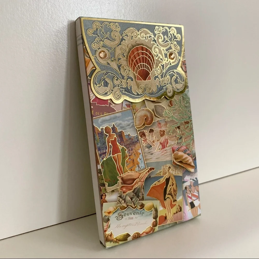 NWOT Vintage Beach glam notepad